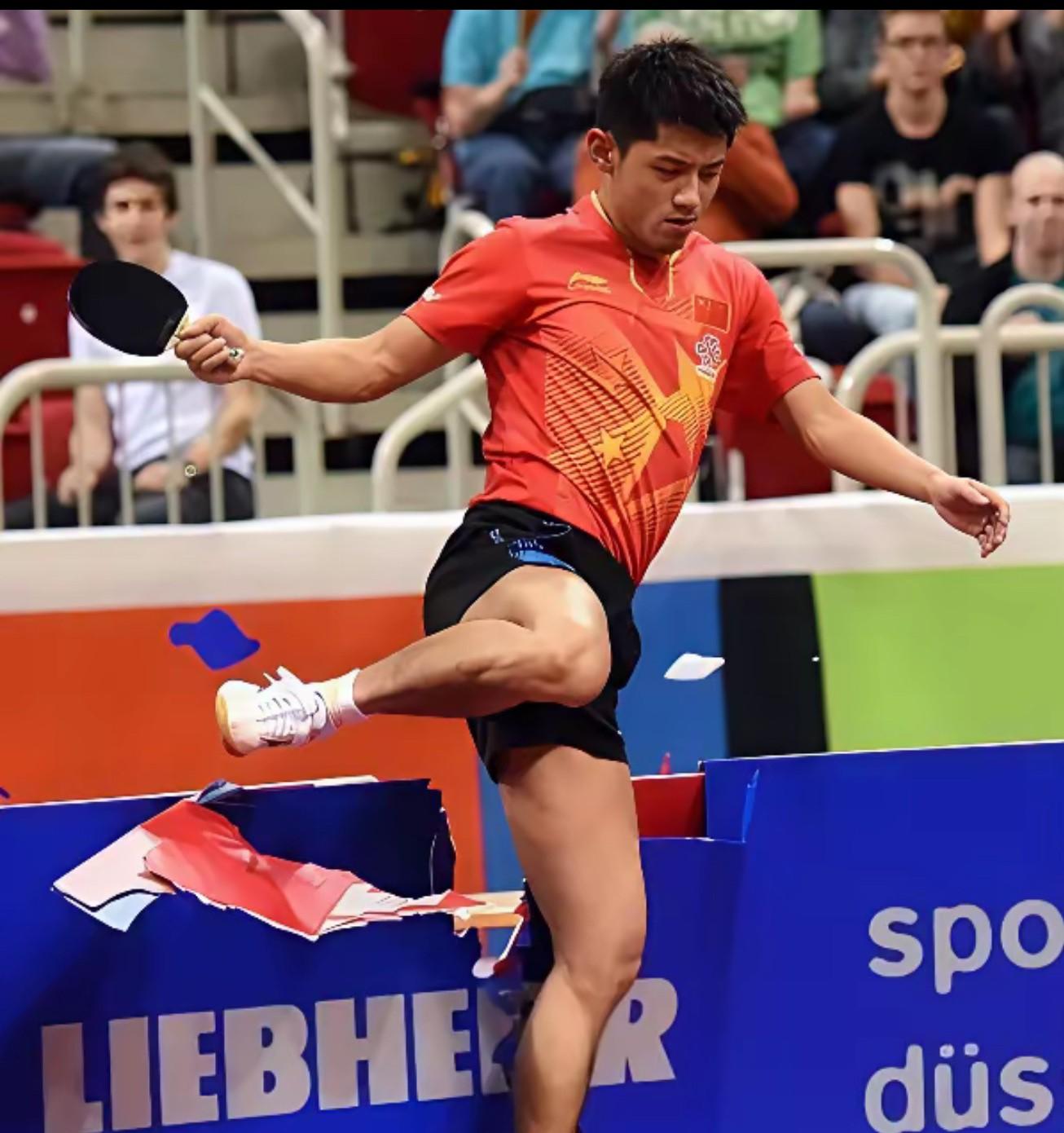 关于德国乒乓球队翻盘奥地利乒乓球队，张继科高光表现的信息