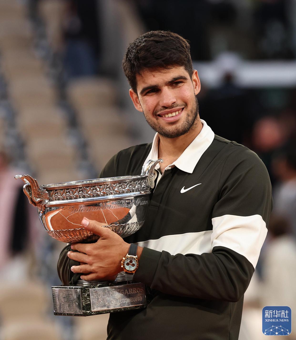 拉沃尔杯轻取法网，阿尔卡拉斯刷新纪录